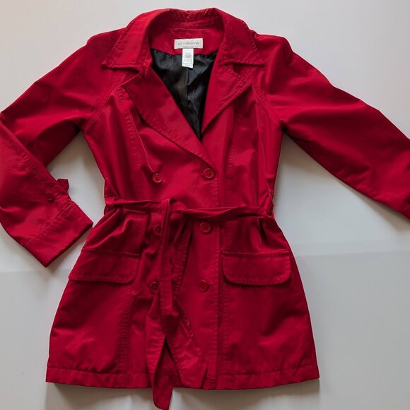 Liz Claiborne Women's Red Coat - Picture 1 of 7